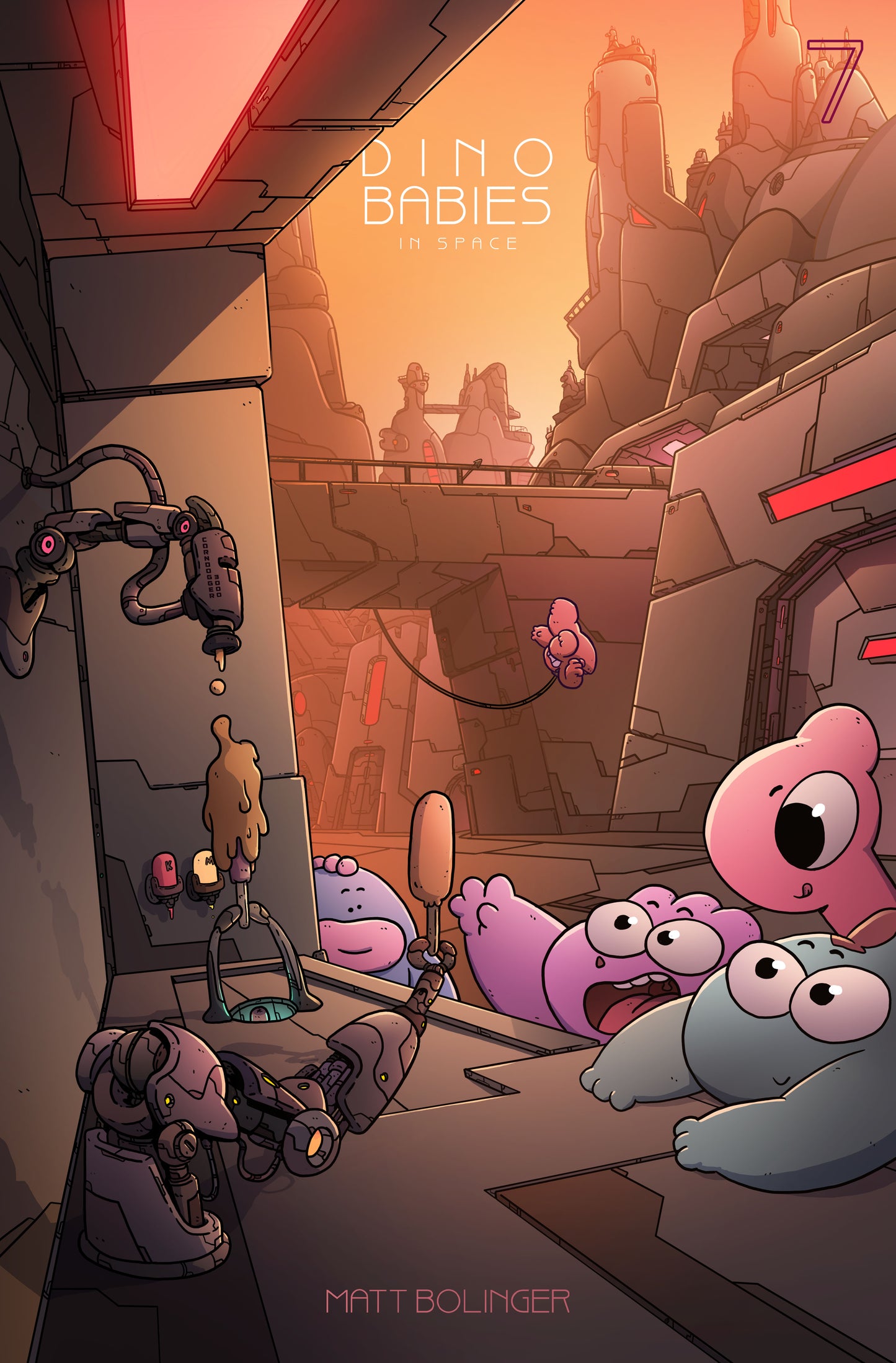 Dino Babies in Space - Issue 7
