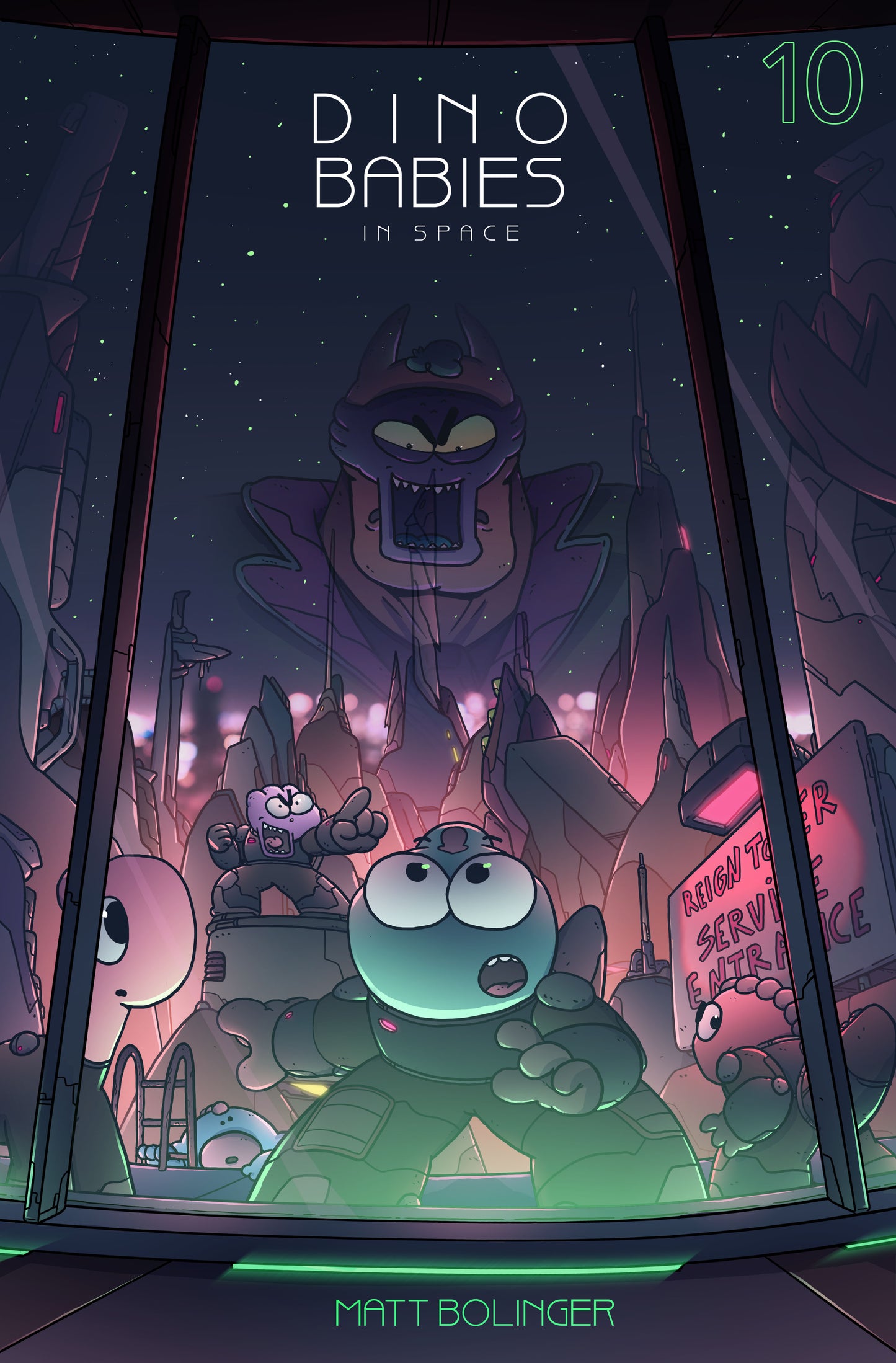 Dino Babies in Space - Issue 10