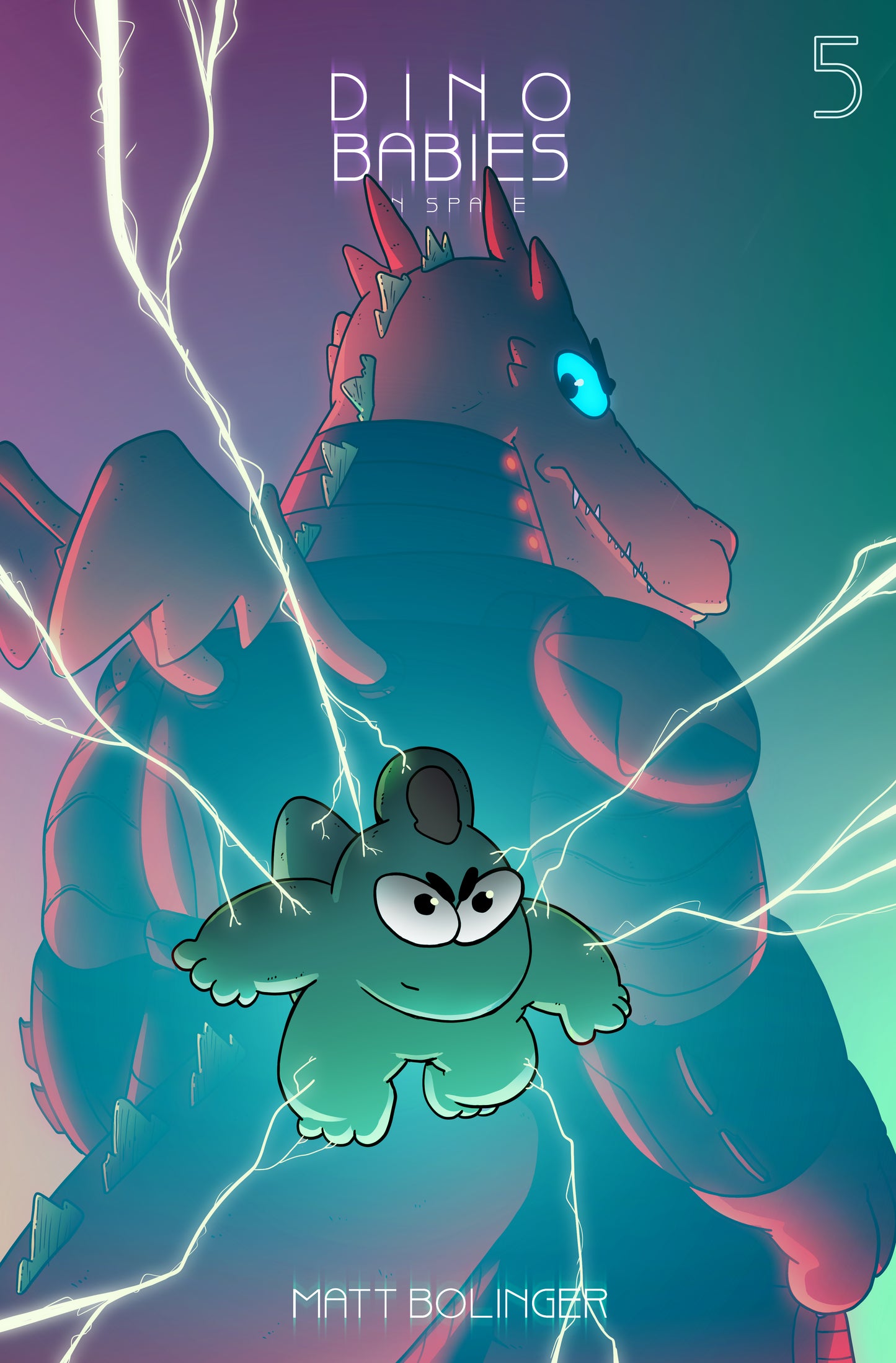 Dino Babies in Space - Issue 5 (digital download)