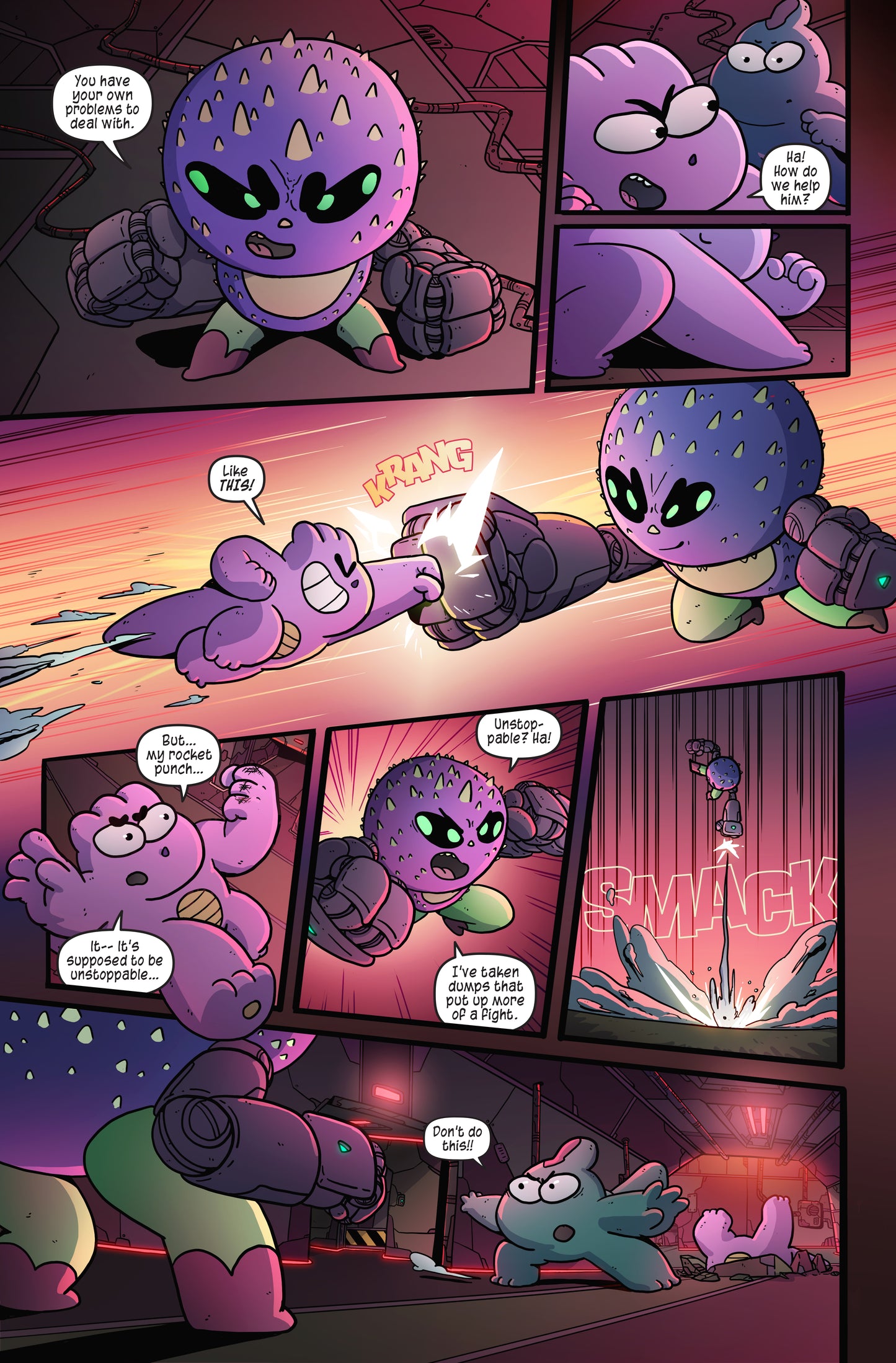 Dino Babies in Space - Issue 4
