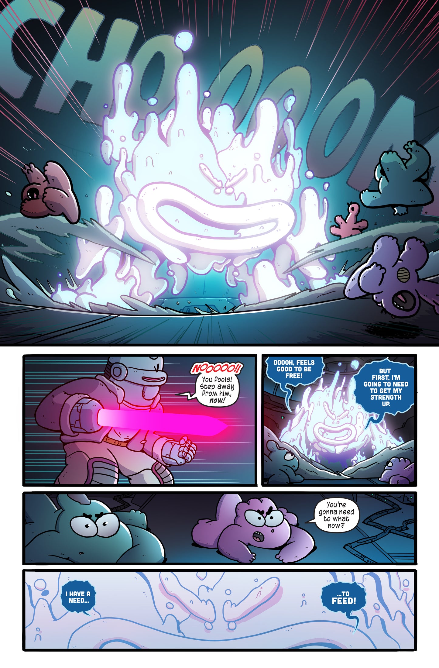 Dino Babies in Space - Issue 4