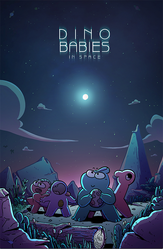 Dino Babies in Space comic - Issue one (physical copy)