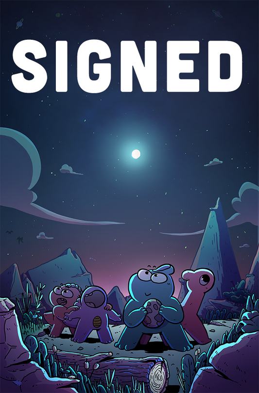 Dino babies issue 1 comic SIGNED (digital)
