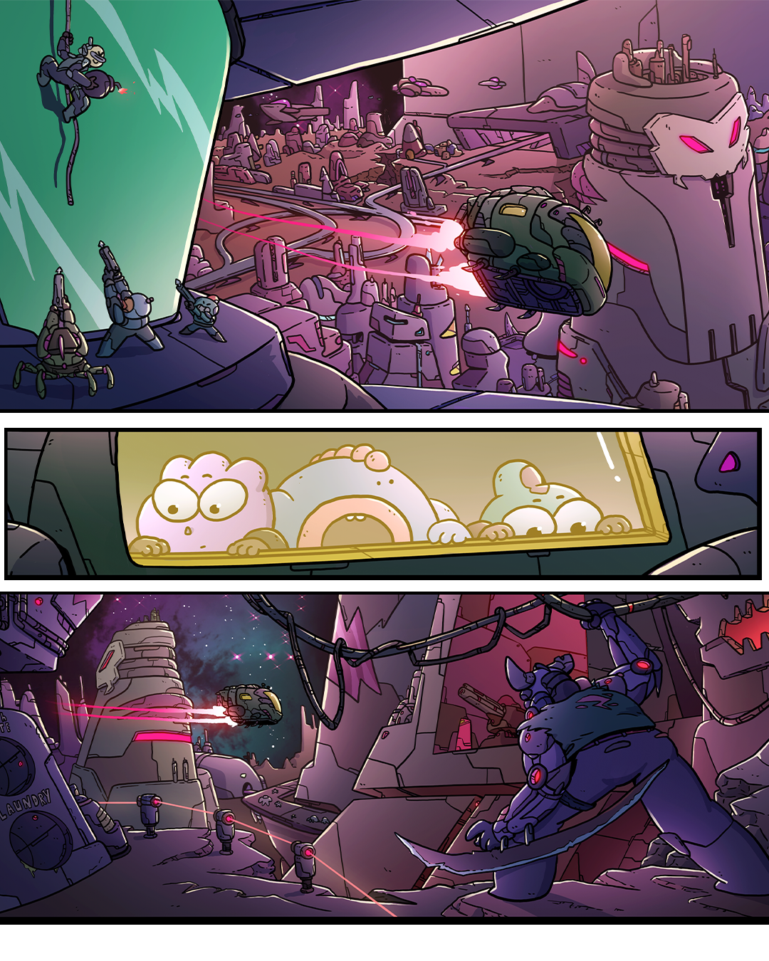 Dino Babies in Space Issue 9