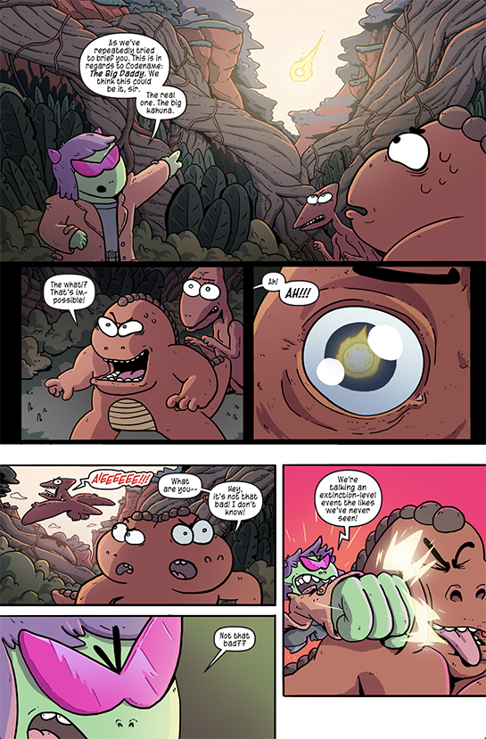 Dino Babies in Space comic - Issue one (physical copy)