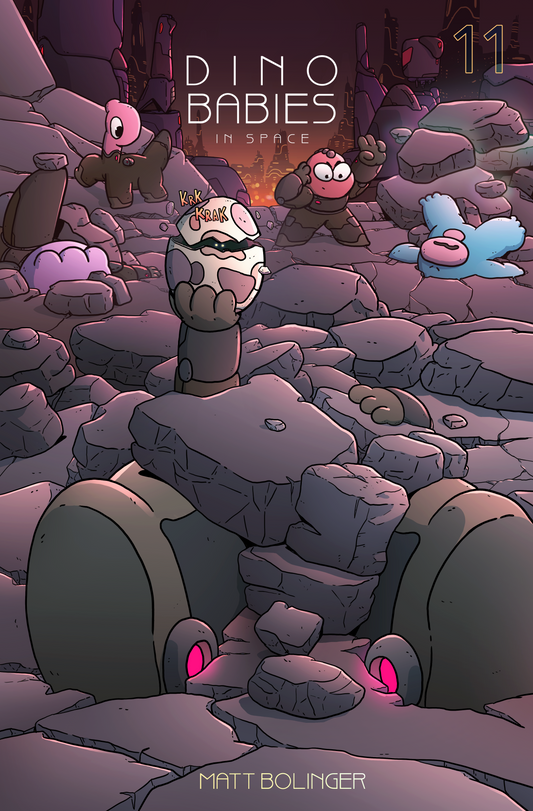 Dino Babies in Space - Issue 11