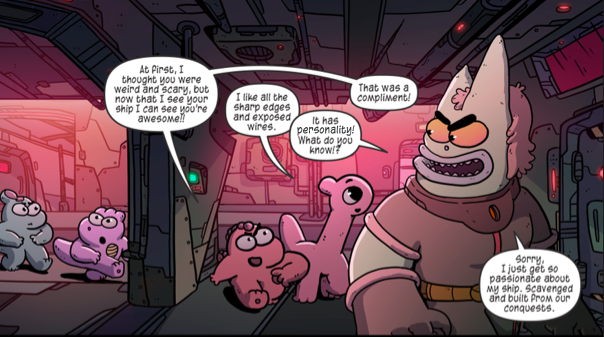 Dino Babies in Space Issue 3 (Physical Copy)