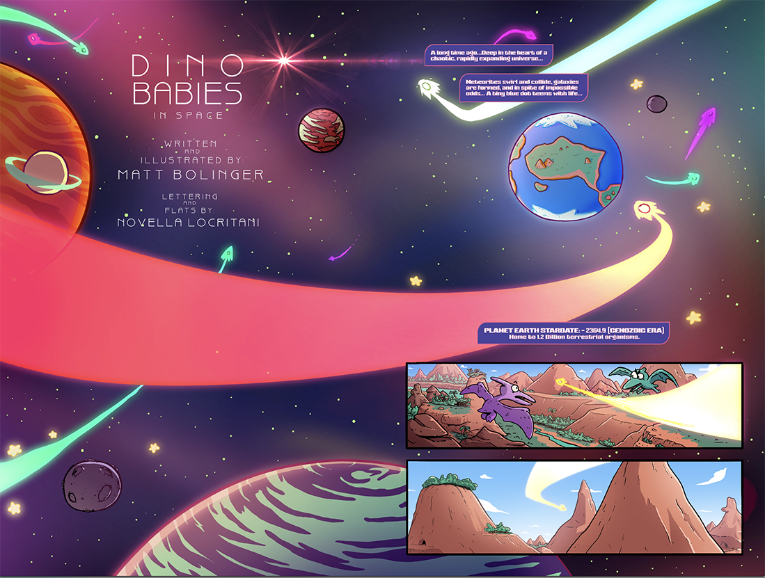 Dino Babies in Space - Issue 1