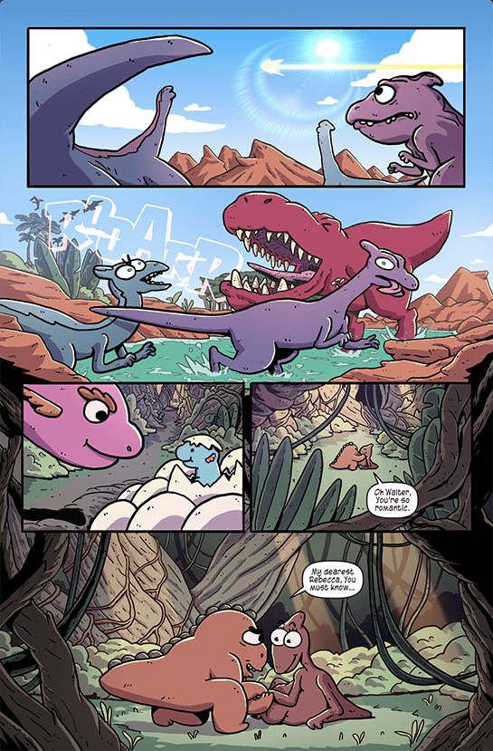 Dino Babies in Space - Issue 1