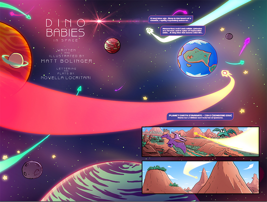 Dino Babies in Space - Issue 1 (Digital Copy Only)