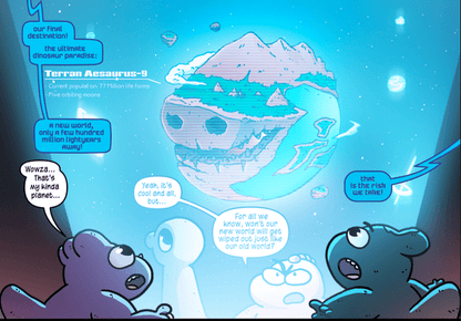 Dino Babies in Space - Issue 3