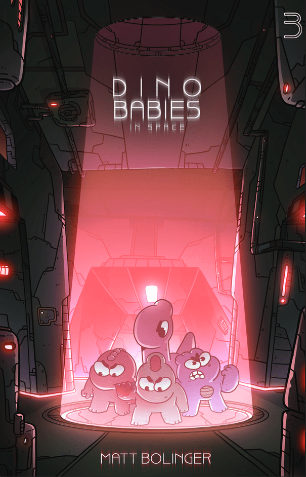 Dino babies in Space - Issue 3 (digital download)